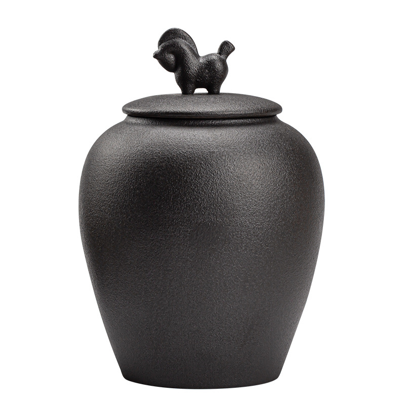Horse Ceramic Sealed Tea Jar R - đánh giá và giá Food Storage Room