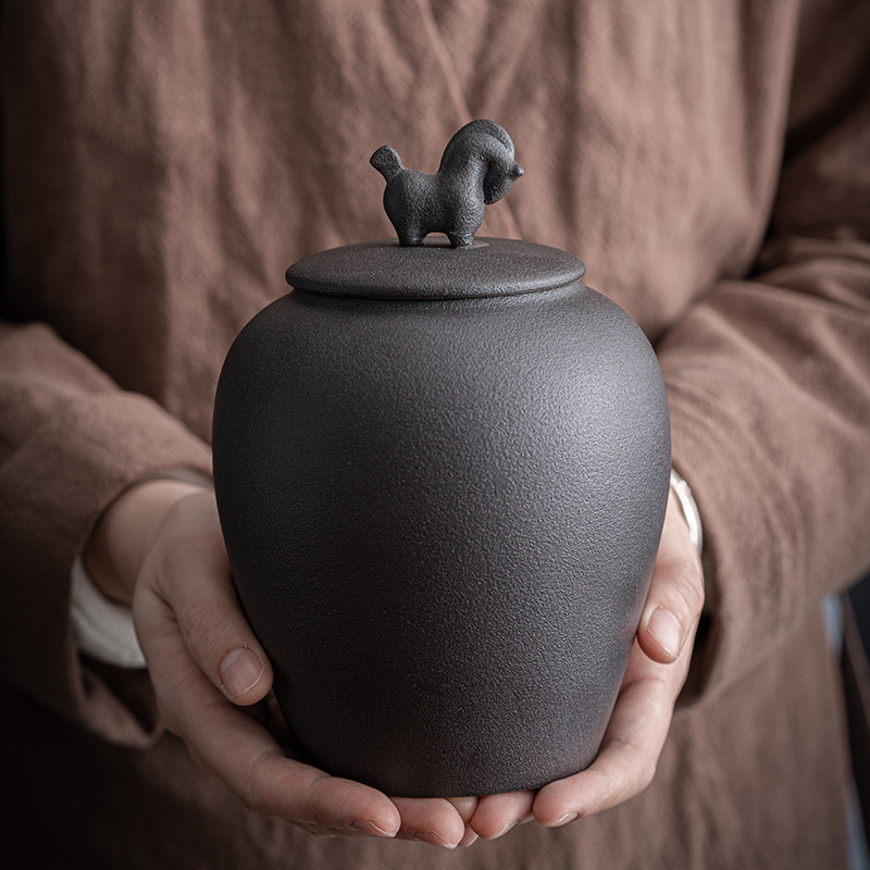 Horse Ceramic Sealed Tea Jar R - đánh giá và giá Food Storage Room