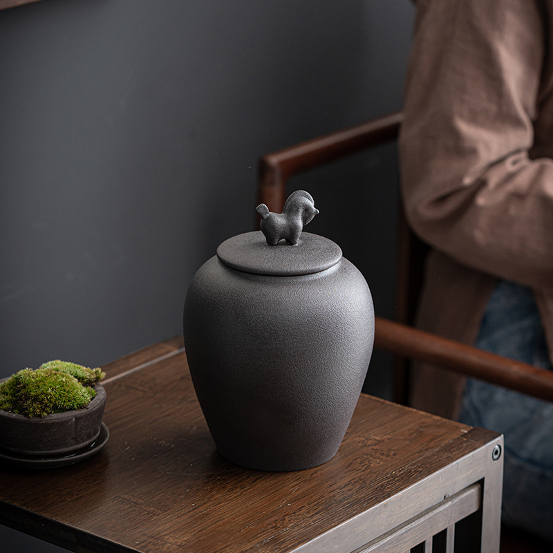 Horse Ceramic Sealed Tea Jar R - đánh giá và giá Food Storage Room