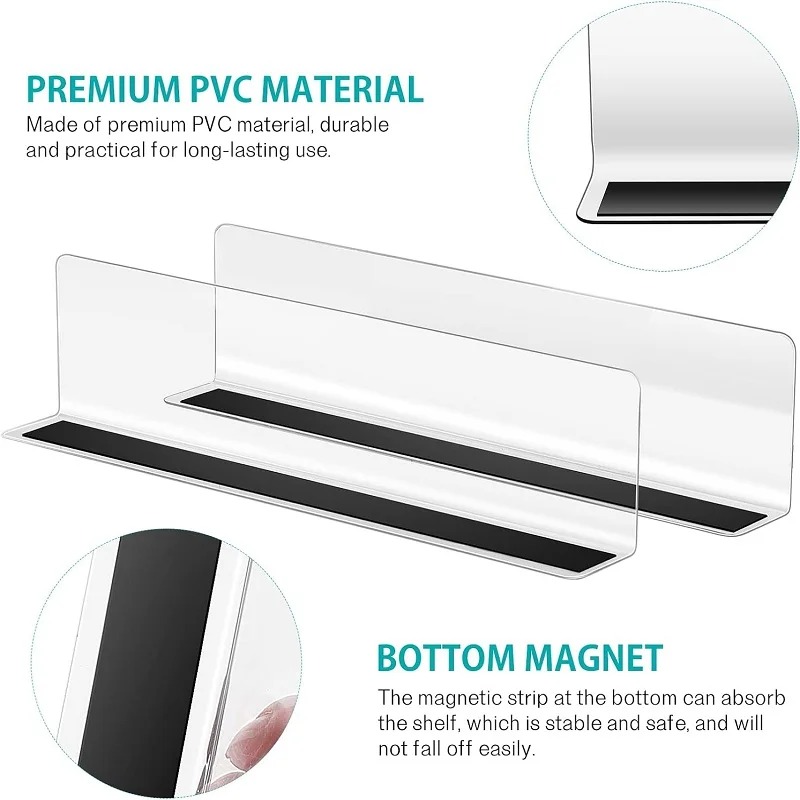 5PCS L Shaped Shelf Dividers P - đánh giá và giá Food Storage Room