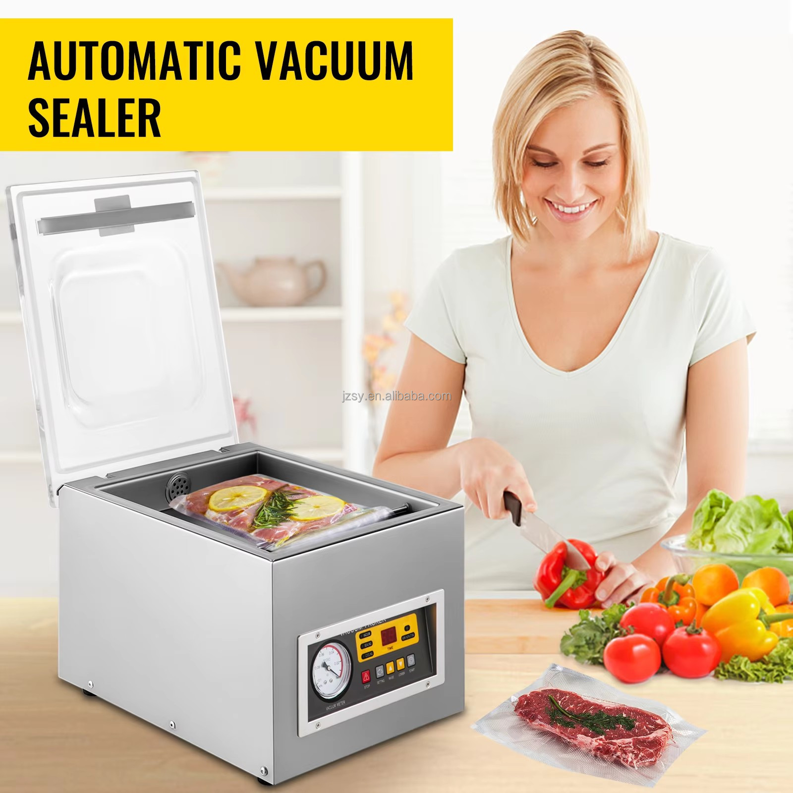 Vacuum Packing Machine Commerc - đánh giá và giá Food Storage Bag