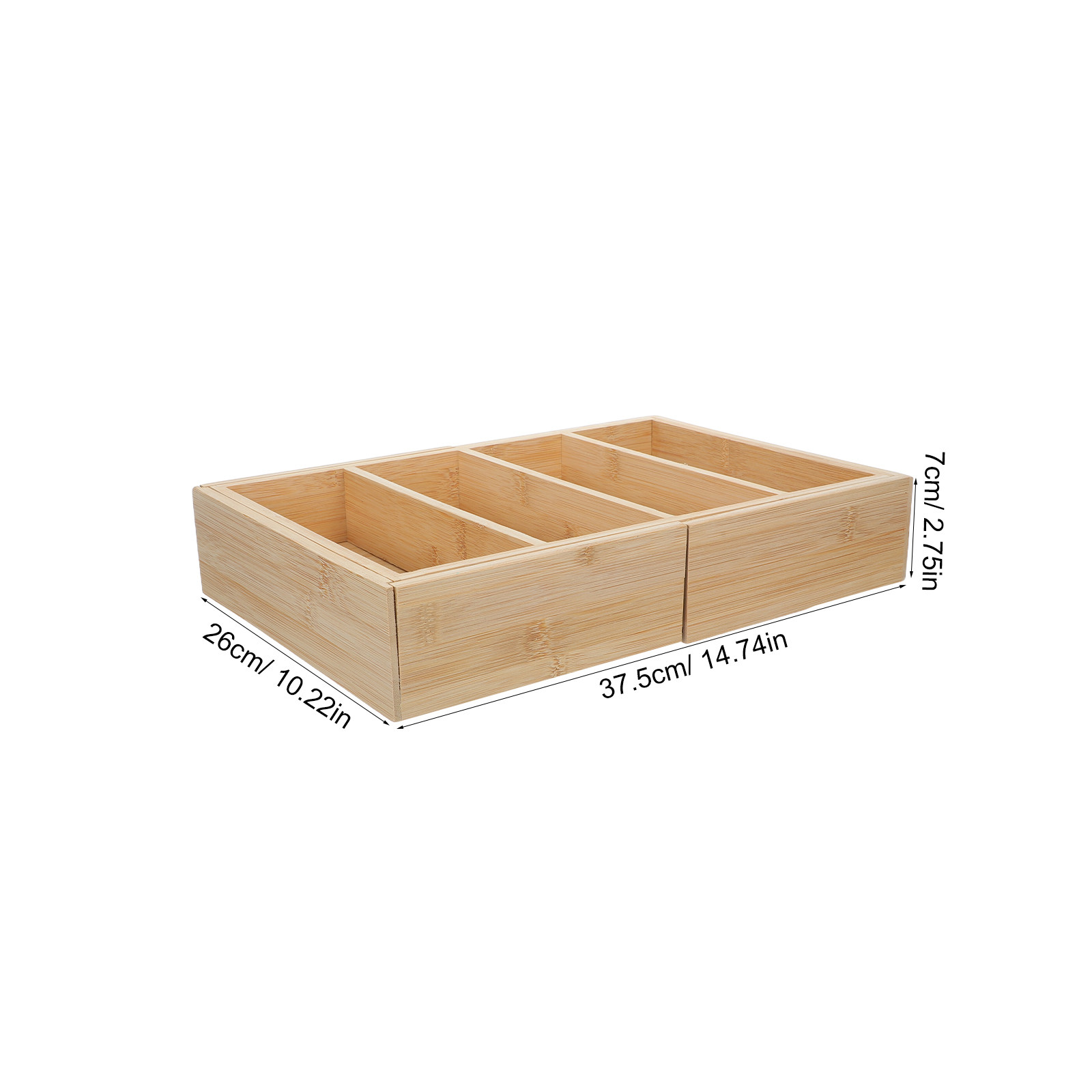 Bamboo Expandable Shelf Organi - đánh giá và giá Food Storage With Dividers