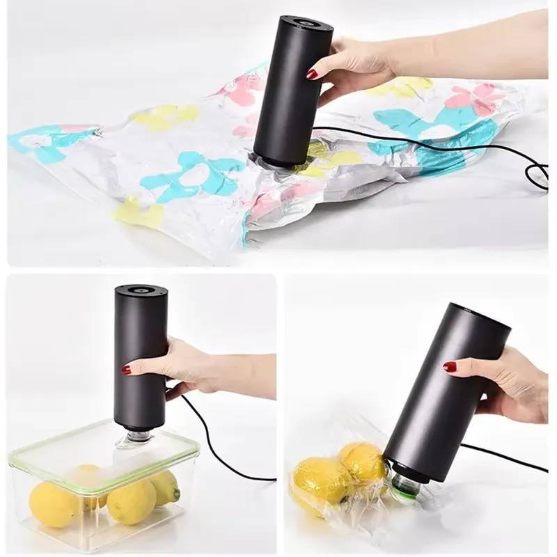 2 In 1 Portable Air Vacuum Mac - đánh giá và giá Food Storage Home