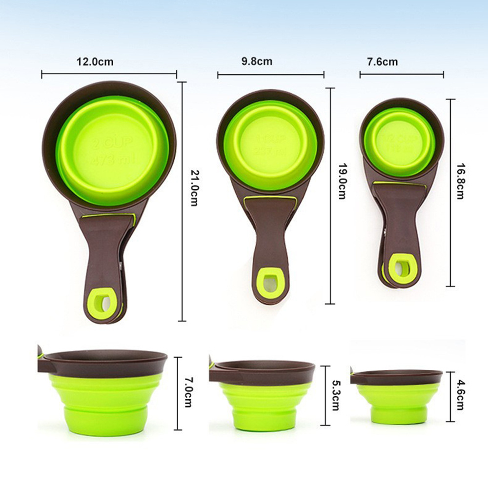 Portable Foldable Silicone Pet - đánh giá và giá Food Storage With Scoop