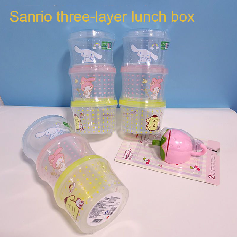 Kitty Bento Box Set 3 Pieces C - đánh giá và giá Food Storage Made Easy