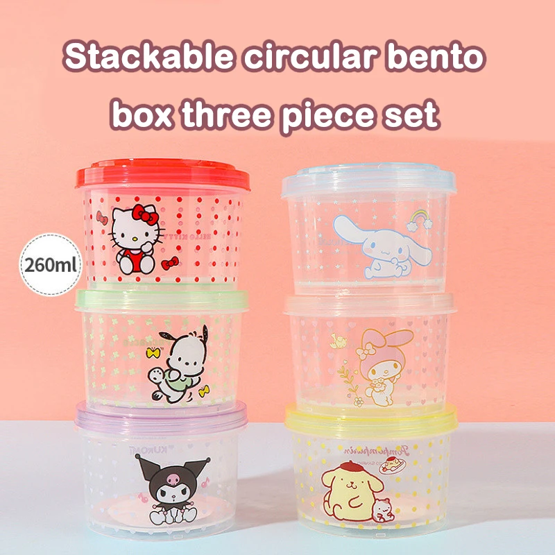 Kitty Bento Box Set 3 Pieces C - đánh giá và giá Food Storage Made Easy